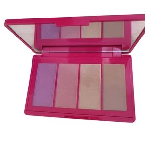 Lancome 4-Color Shimmer Starlight Face Blush Shadow Palette Full Size 0.32oz.